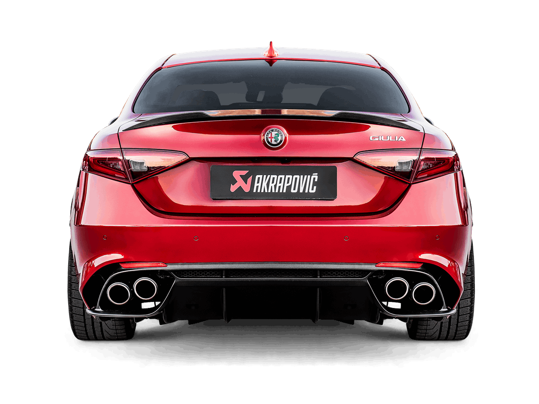 Alfa Romeo Giulia Quadrifoglio | Akrapovic | Evolution Line (Titanium) - TMC Motorsport