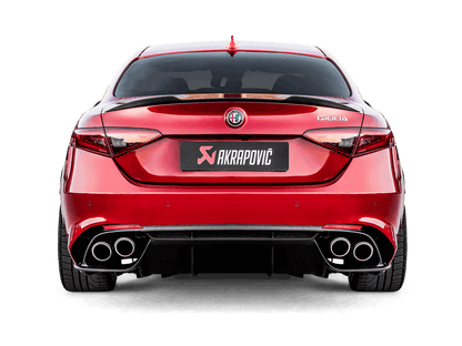 Alfa Romeo Giulia Quadrifoglio | Akrapovic | Evolution Line (Titanium) - TMC Motorsport