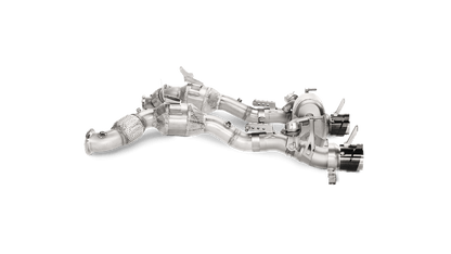 Ferrari 488 GTB / 488 Spider | Akrapovic | Link Pipe Set w/ Cat (SS) - TMC Motorsport