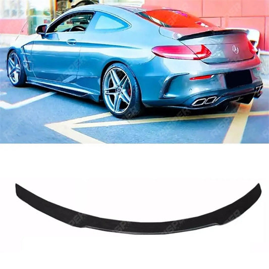 FD Style Spoiler Gloss Black For Mercedes C-Class C205 Coupe - 2014-2019