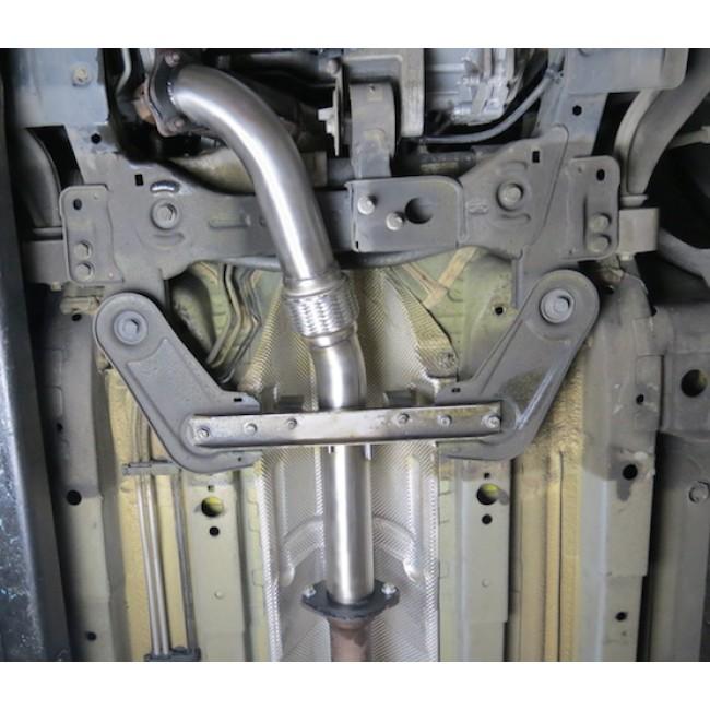 Cobra Sport Ford Focus RS (Mk2) Front Pipe Performance Exhaust - TMC Motorsport