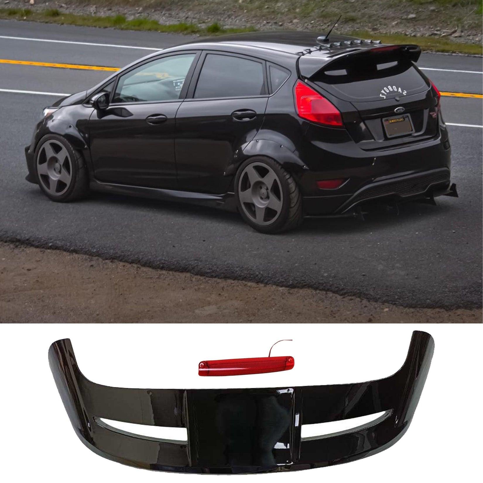 Ford Fiesta MK7 MK7.5 2009-2019 'ZS ST Look' Rear Spoiler in Gloss Black - TMC Motorsport