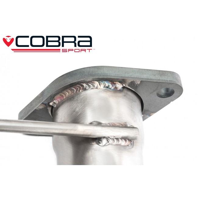 Cobra Sport Ford Fiesta (Mk6) ST 150 Front Pipe Sports Cat / De-Cat Performance Exhaust - TMC Motorsport