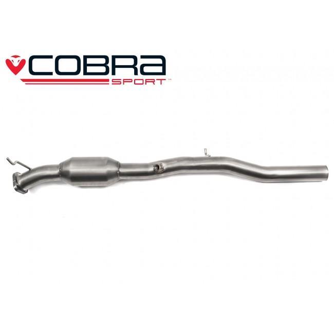 Cobra Sport Ford Fiesta (Mk6) ST 150 Front Pipe Sports Cat / De-Cat Performance Exhaust - TMC Motorsport