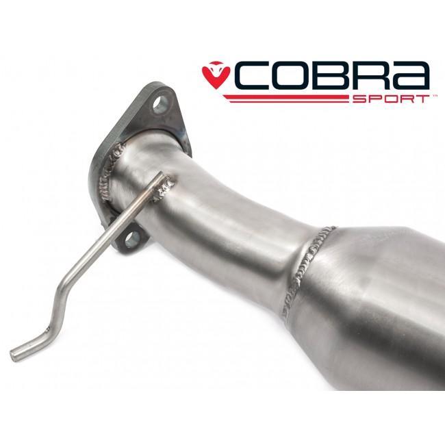 Cobra Sport Ford Fiesta (Mk6) ST 150 Front Pipe Sports Cat / De-Cat Performance Exhaust - TMC Motorsport