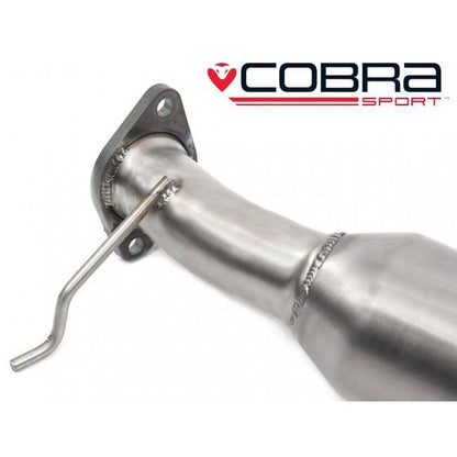 Cobra Sport Ford Fiesta (Mk6) ST 150 Front Pipe Sports Cat / De-Cat Performance Exhaust - TMC Motorsport