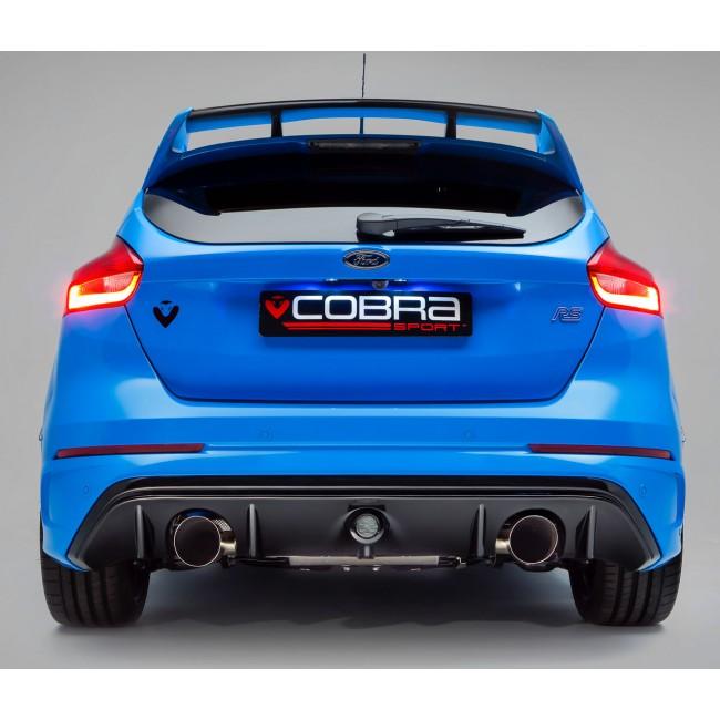 Cobra Sport Ford Focus RS (MK3) Venom Box Delete Race Cat Back Performance Exhaust - TMC Motorsport