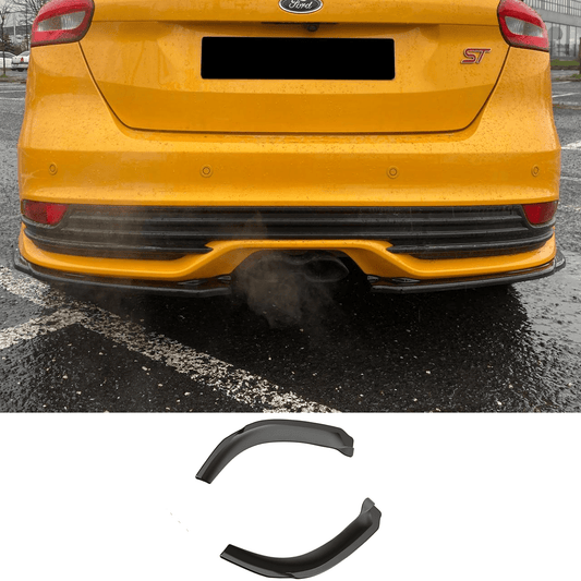 Ford Focus ST MK3 Facelift 2015-2018 Rear Side Splitters (2PCS) - TMC Motorsport