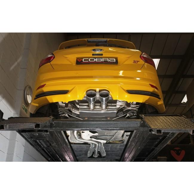 Cobra Sport Ford Focus ST 250 (Mk3) Cat Back Performance Exhaust - TMC Motorsport