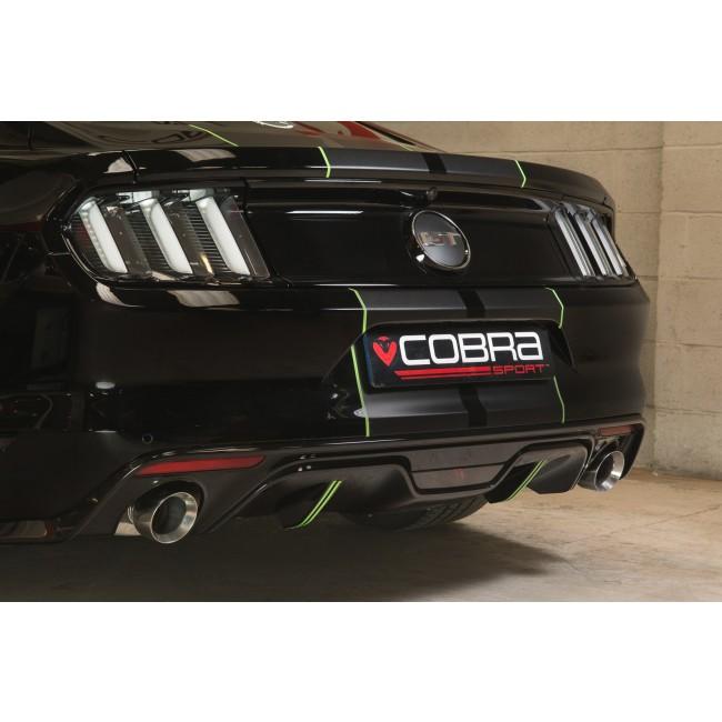 Cobra Sport Ford Mustang 5.0 V8 GT (2015-18) 2.5" Axle Back Performance Exhaust - TMC Motorsport