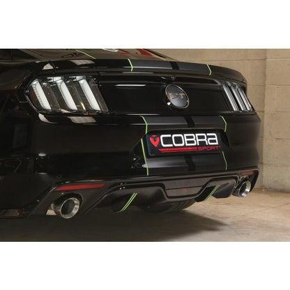 Cobra Sport Ford Mustang 5.0 V8 GT (2015-18) 2.5" Axle Back Performance Exhaust - TMC Motorsport