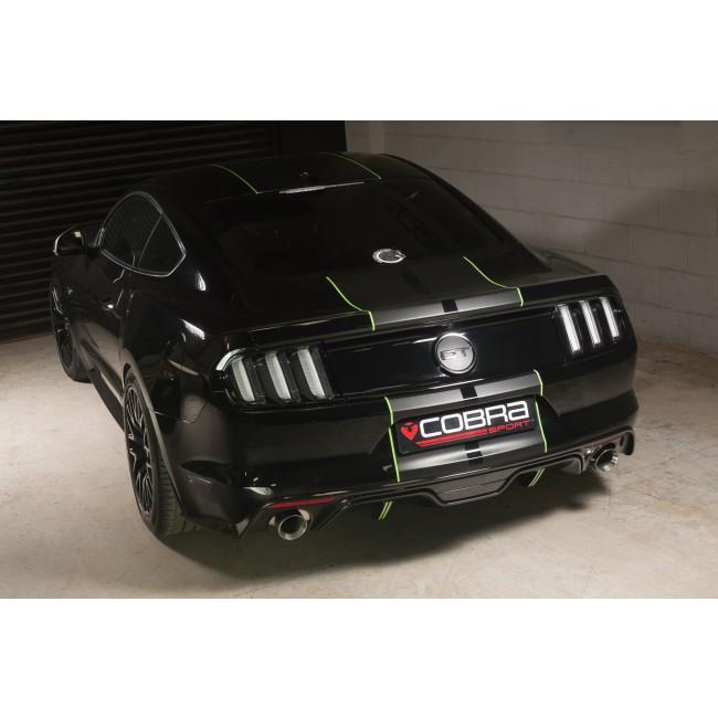 Cobra Sport Ford Mustang 5.0 V8 GT (2015-18) 2.5" Axle Back Performance Exhaust - TMC Motorsport