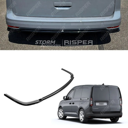 Ford Transit Connect 2024+ - Rear Bumper Splitter in Gloss Black