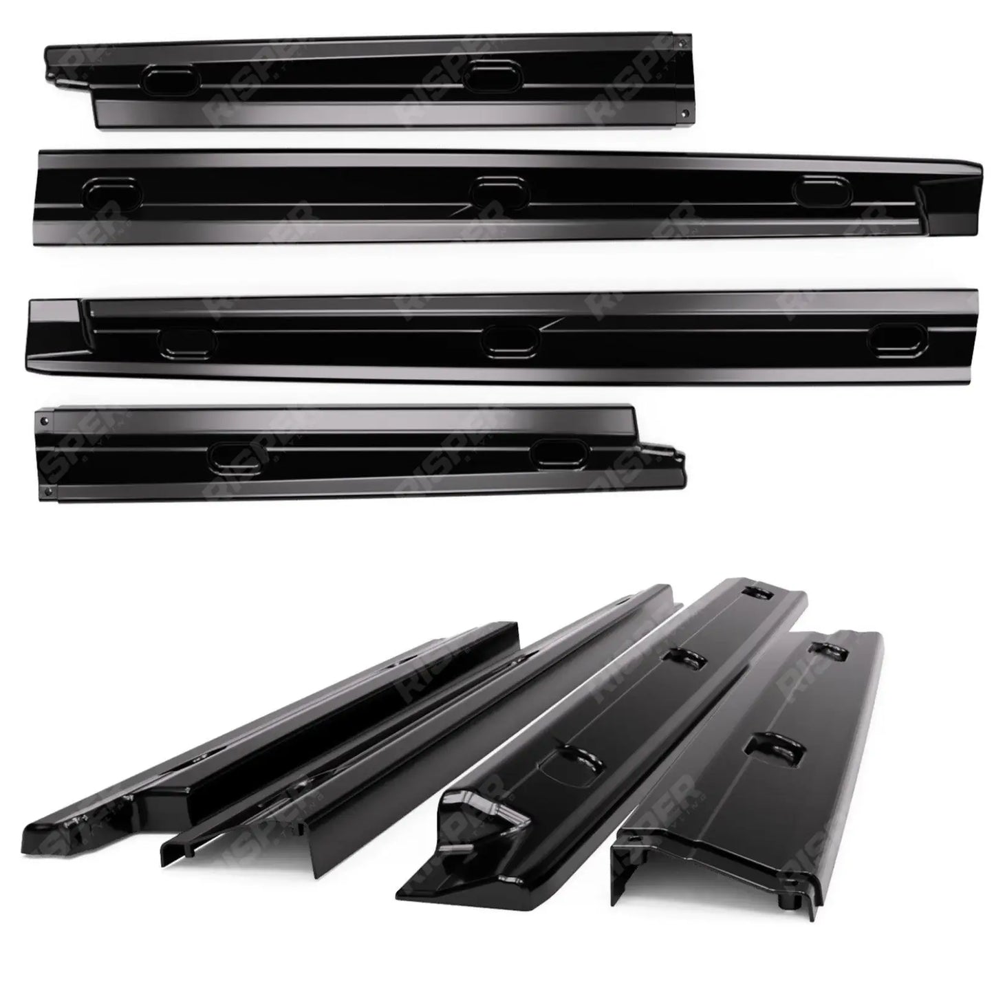 Ford Transit Connect 2024+ SWB - Gloss Black Side Skirt Splitters