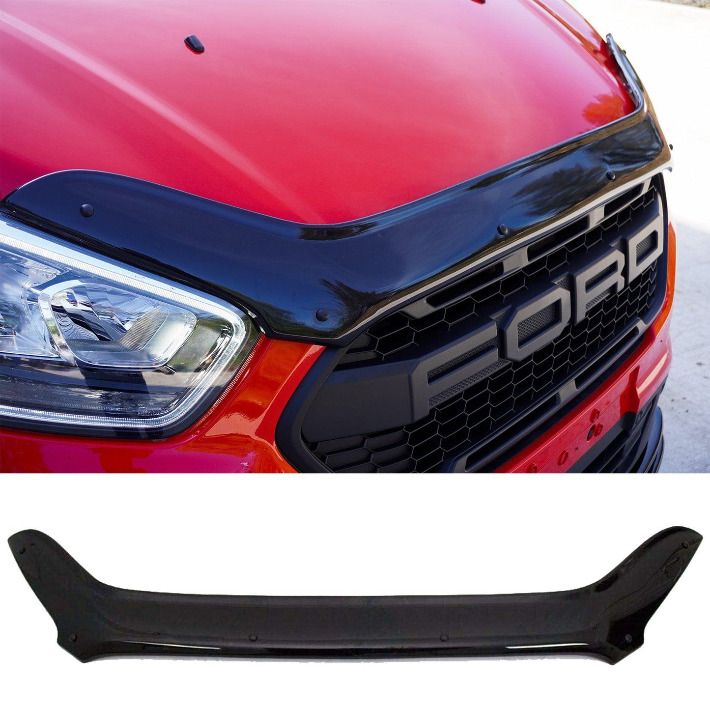 Ford Transit Custom 2018 - 2024 “ STX Bonnet Guard Protector - TMC Motorsport