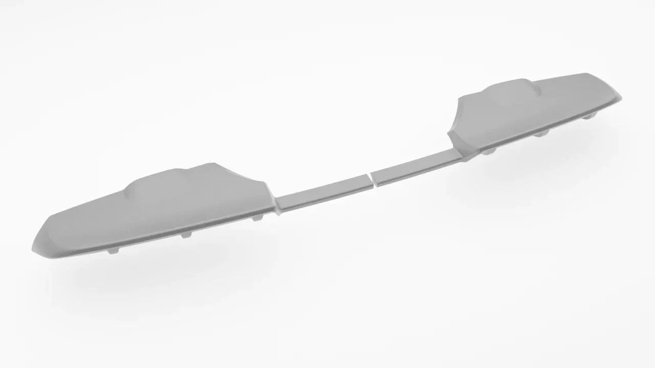 Ford Transit Custom 2023+ Barn Door V1 Spoiler In Primer - TMC Motorsport