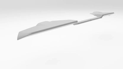 Ford Transit Custom 2023+ Barn Door V2 Spoiler In Primer - TMC Motorsport