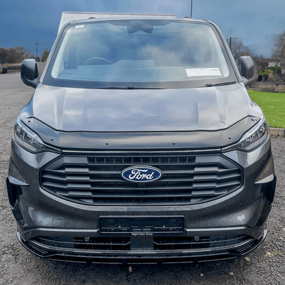 Ford Transit Custom 2023 On STX Bonnet Guard Protector “ Black - TMC Motorsport