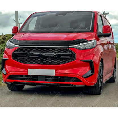 Ford Transit Custom 2023 On STX Bonnet Guard Protector – Black