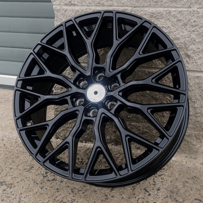 FORD TRANSIT CUSTOM 2024+ 20" 6x120 VC1 ALLOY WHEEL IN GLOSS BLACK - TMC Motorsport