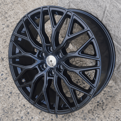 FORD TRANSIT CUSTOM 2024+ 20" 6x120 VC1 ALLOY WHEEL IN SATIN BLACK - TMC Motorsport