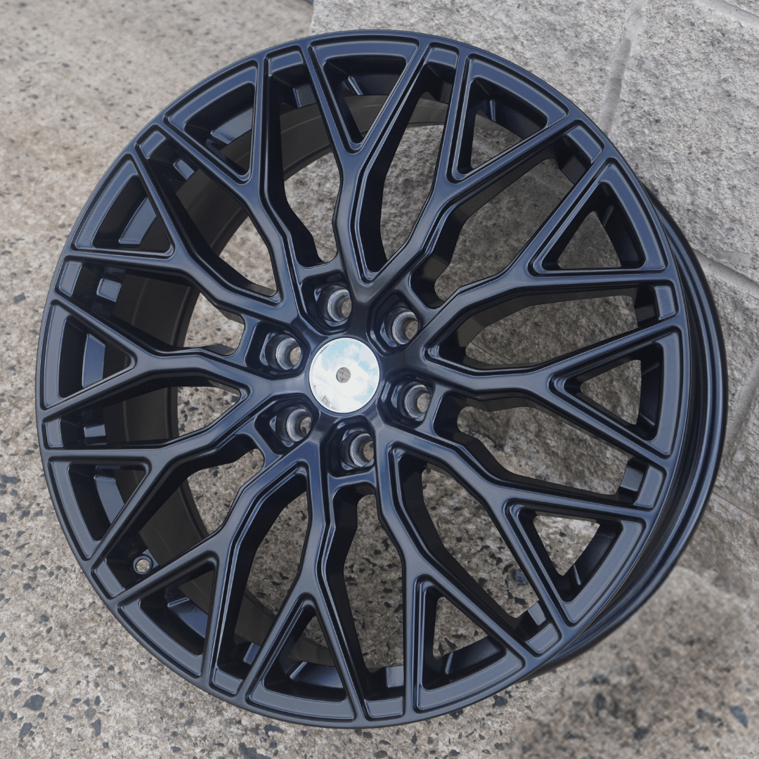 FORD TRANSIT CUSTOM 2024+ 20" 6x120 VC1 ALLOY WHEEL IN SATIN BLACK - TMC Motorsport