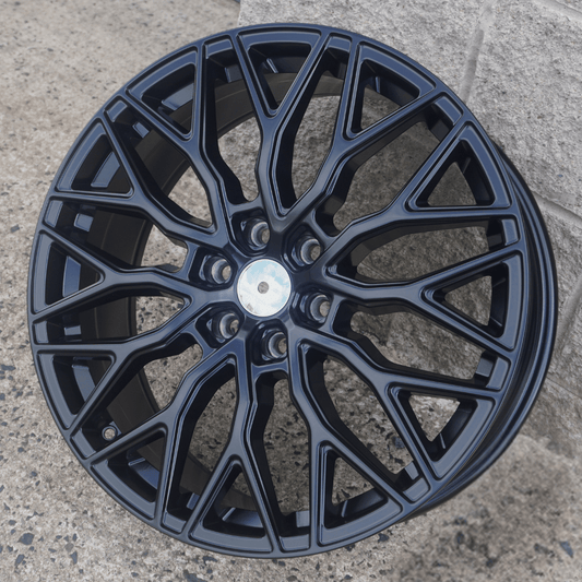 FORD TRANSIT CUSTOM 2024+ 20" 6x120 VC1 ALLOY WHEEL IN SATIN BLACK - TMC Motorsport