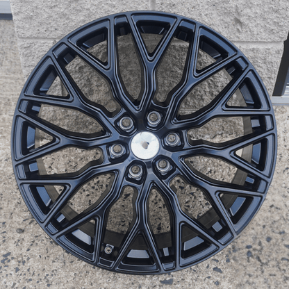 FORD TRANSIT CUSTOM 2024+ 20" 6x120 VC1 ALLOY WHEEL IN SATIN BLACK - TMC Motorsport