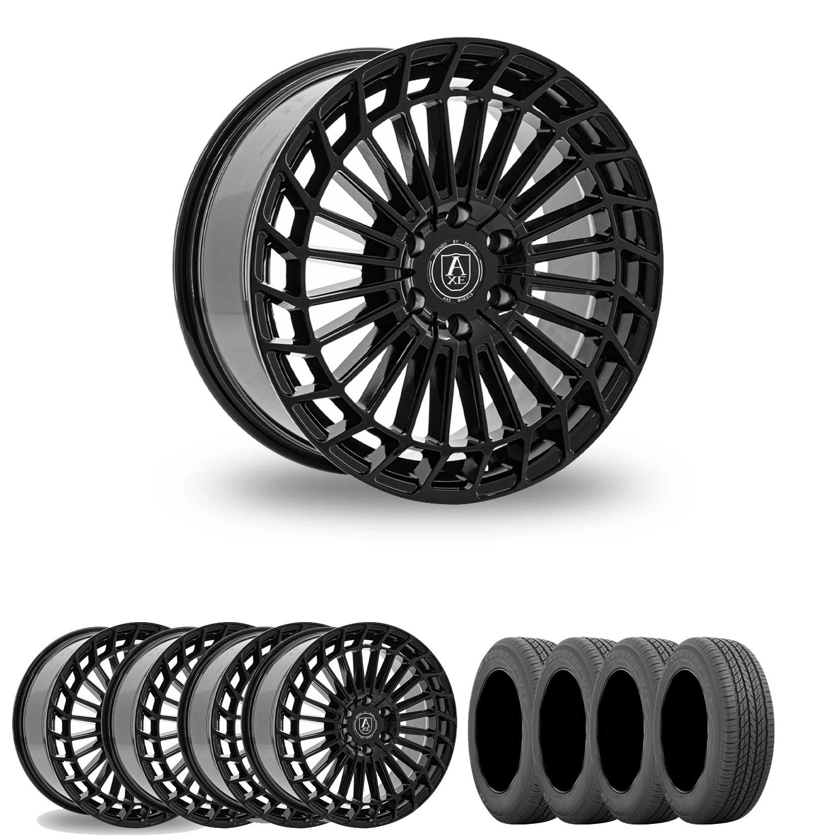 Ford Transit Custom 2024+ Alloy 18" Wheel & Tyre Package AXE Alloys With Toyo Tyres - TMC Motorsport