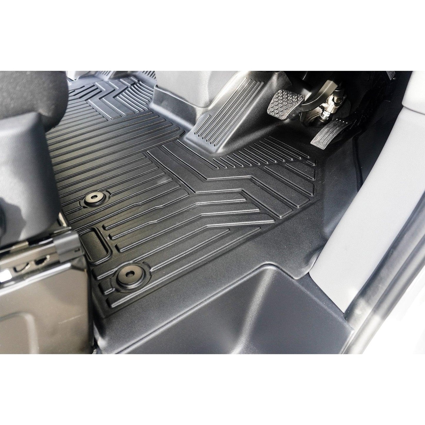 Ford Transit Custom 2024 on Automatic Mud Block Tailored Floor Mat 1 Piece - TMC Motorsport