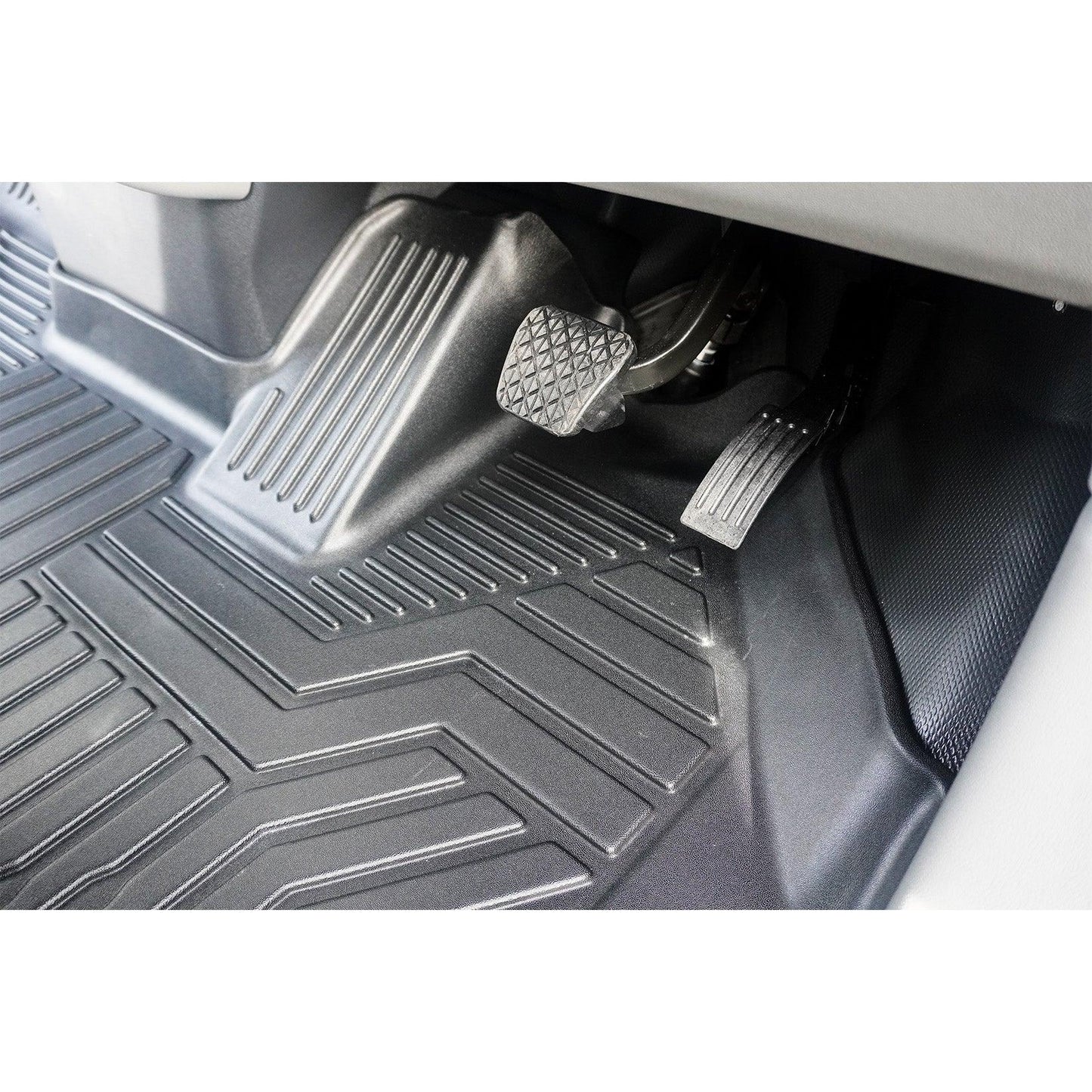 Ford Transit Custom 2024 on Automatic Mud Block Tailored Floor Mat 1 Piece - TMC Motorsport