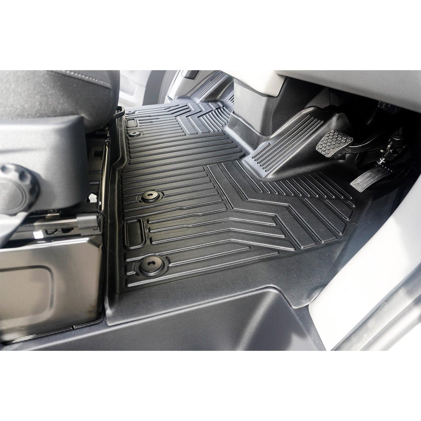 Ford Transit Custom 2024 on Automatic Mud Block Tailored Floor Mat 1 Piece - TMC Motorsport