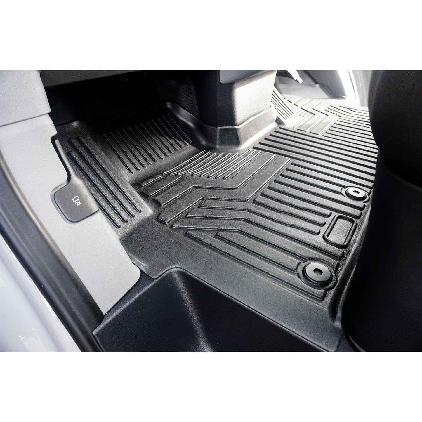 Ford Transit Custom 2024 on Automatic Mud Block Tailored Floor Mat 1 Piece - TMC Motorsport