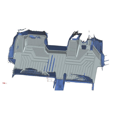 Ford Transit Custom 2024 on Automatic Mud Block Tailored Floor Mat 1 Piece - TMC Motorsport