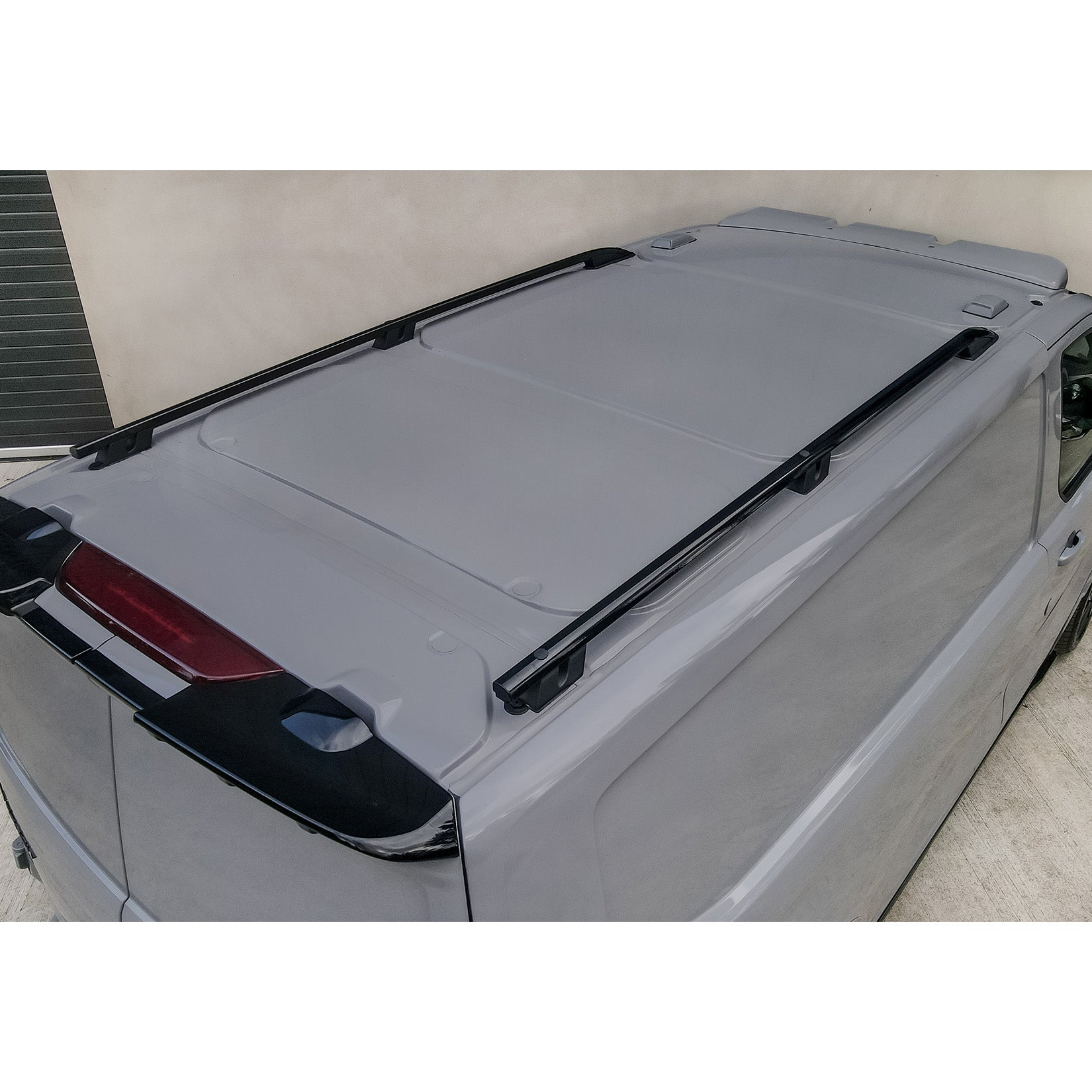Ford Transit Custom 2024+ SWB Sport Style Roof Rails In Black - TMC Motorsport
