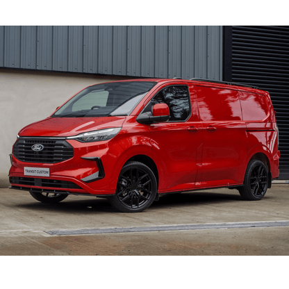 Ford Transit Custom 2024+ SWB Sport Style Roof Rails In Black - TMC Motorsport