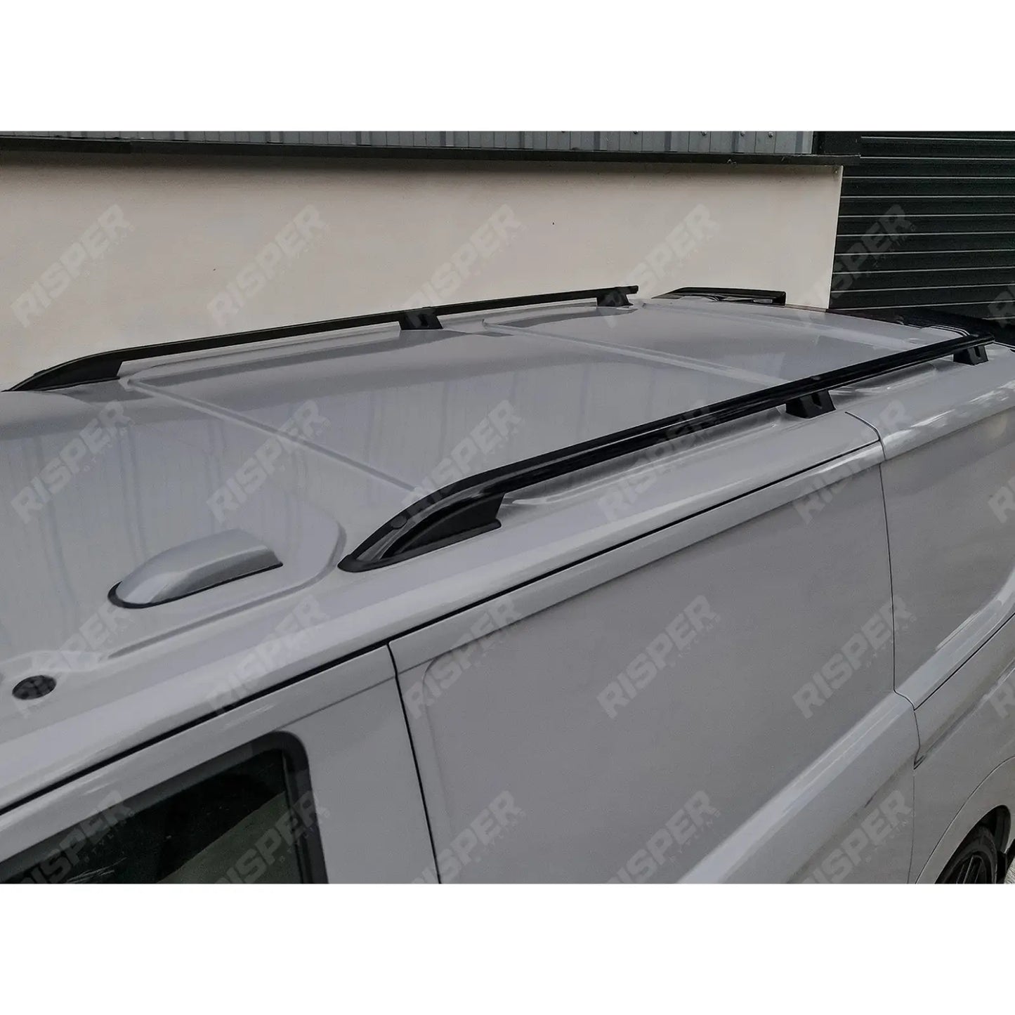 Ford Transit Custom 2024+ SWB Sport Style Roof Rails In Black