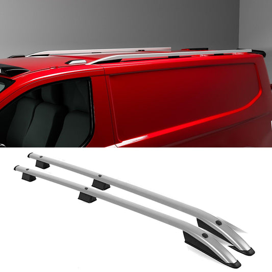 Ford Transit Custom 2024+ SWB Sport Style Roof Rails In Silver - TMC Motorsport