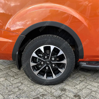 Ford Transit Custom Mk1 Facelift 2018 - 2024 - Wheel Arch Trims (10pcs) - Gloss Black