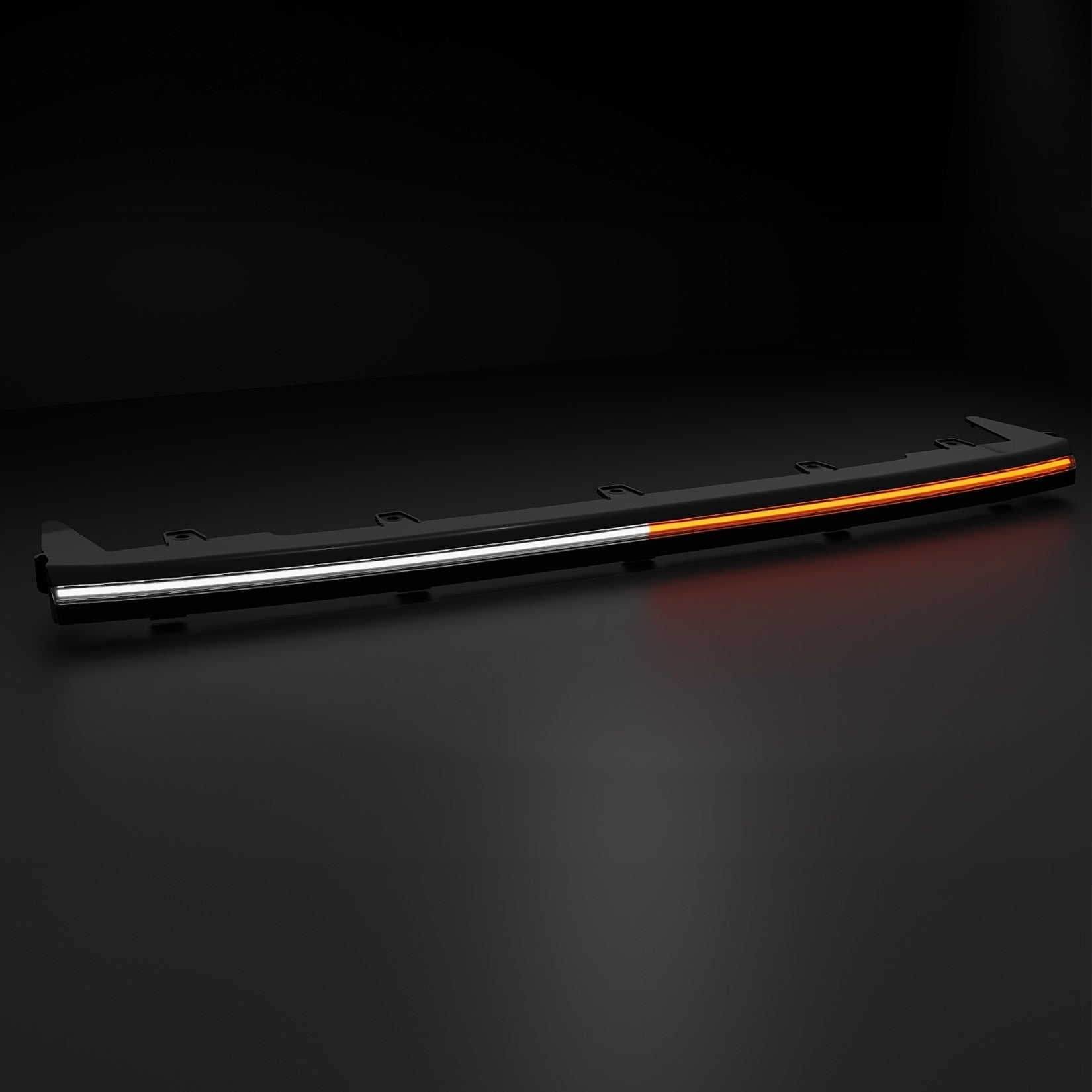 Ford Transit Custom MK2 2024+ Luminex Front Upper DRL Grill With Amber Strobe - TMC Motorsport