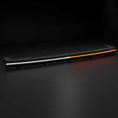 Ford Transit Custom MK2 2024+ Luminex Front Upper DRL Grill With Amber Strobe - TMC Motorsport