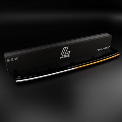 Ford Transit Custom MK2 2024+ Luminex Front Upper DRL Grill With Amber Strobe - TMC Motorsport