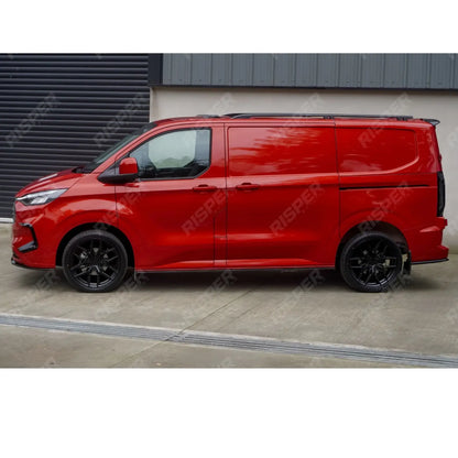 Ford Transit Custom MK2 2024 On For Barn Door V2 Rear Spoiler In Gloss Black