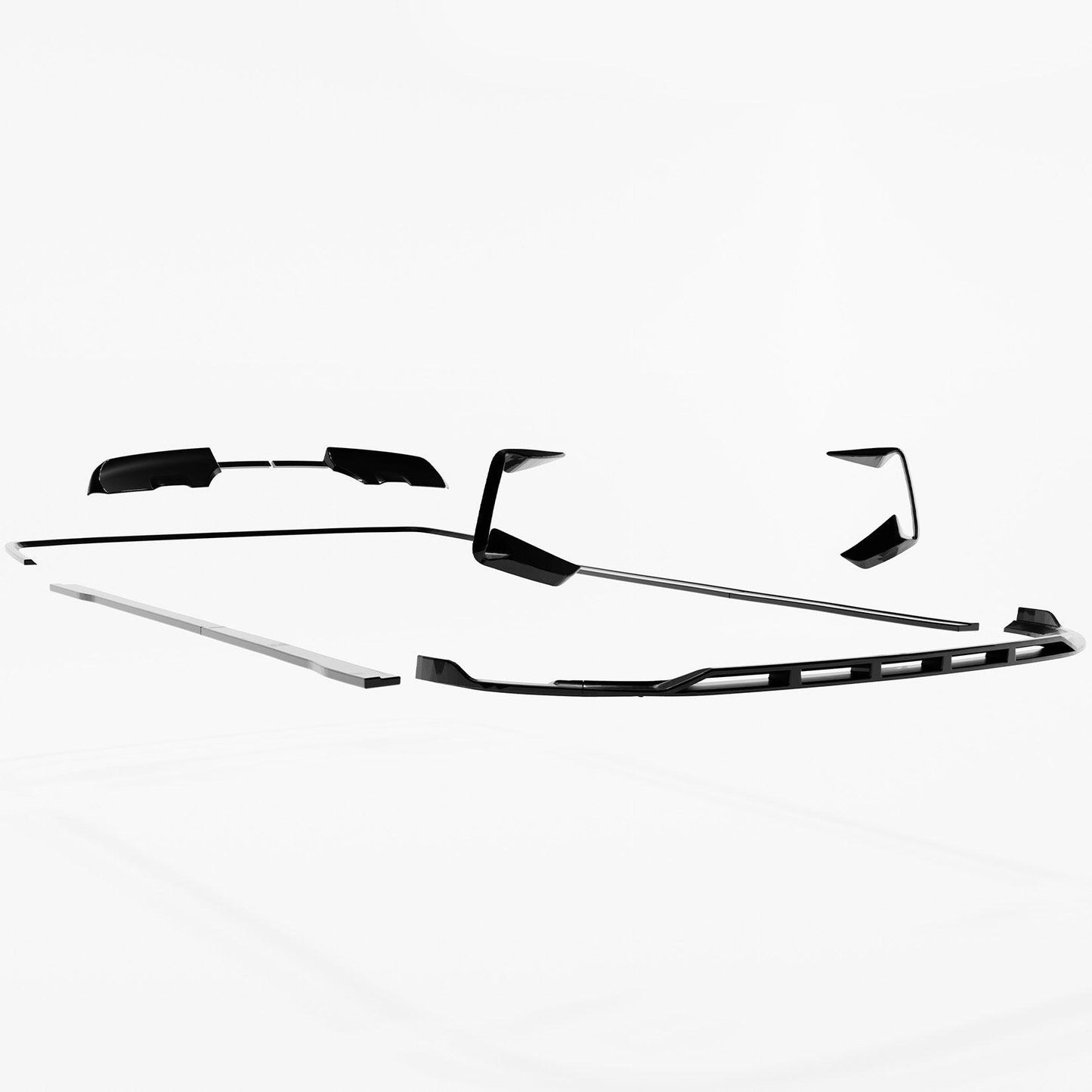 Ford Transit Custom MK2 2024 on Full Low Line Aero Kit In Gloss Black - TMC Motorsport