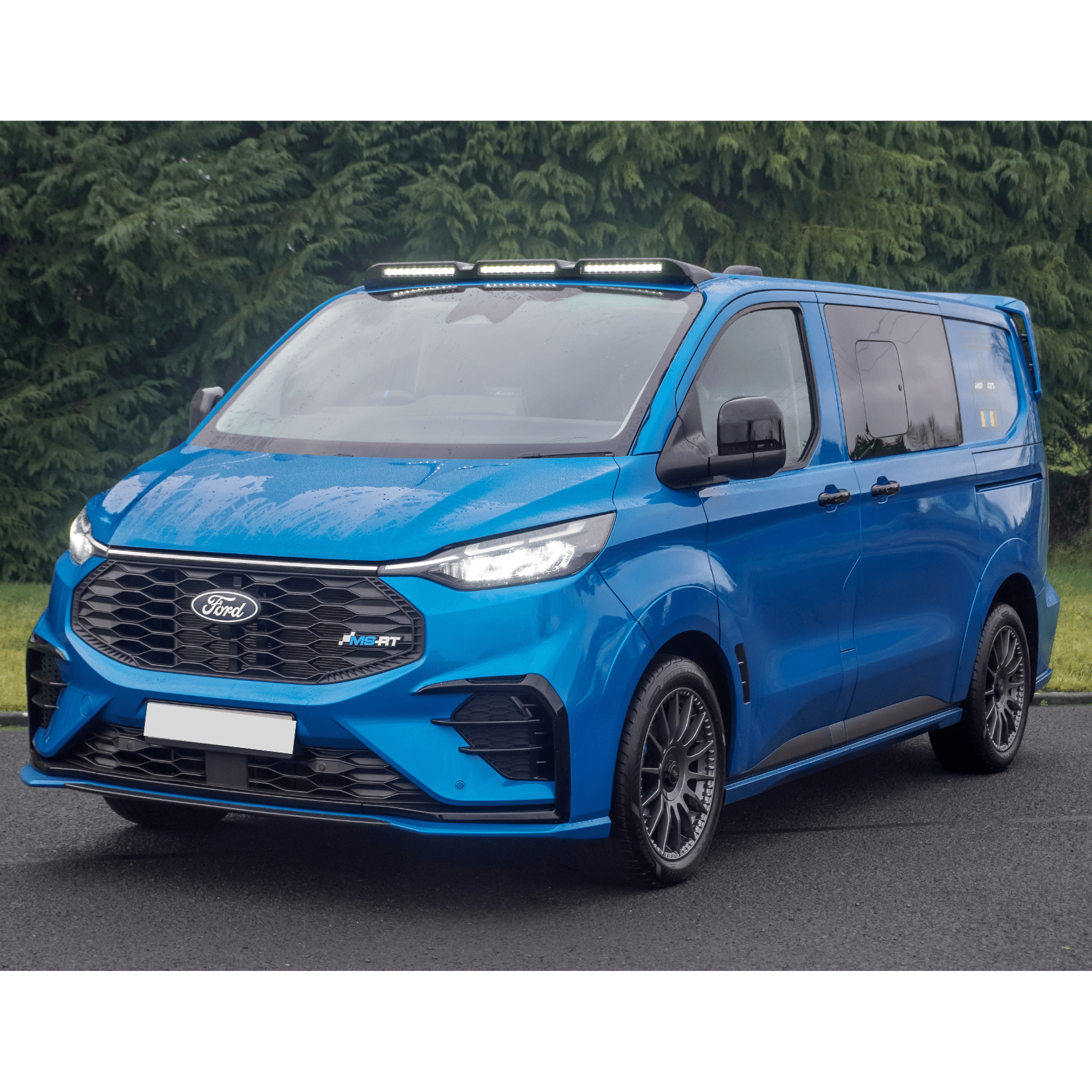 Ford Transit Custom MK2 2024 on Luminex Roof Light Pod With Amber Strobe Colour Coded - TMC Motorsport