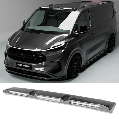 Ford Transit Custom MK2 2024 on Luminex Roof Light Pod With Amber Strobe Colour Coded - TMC Motorsport