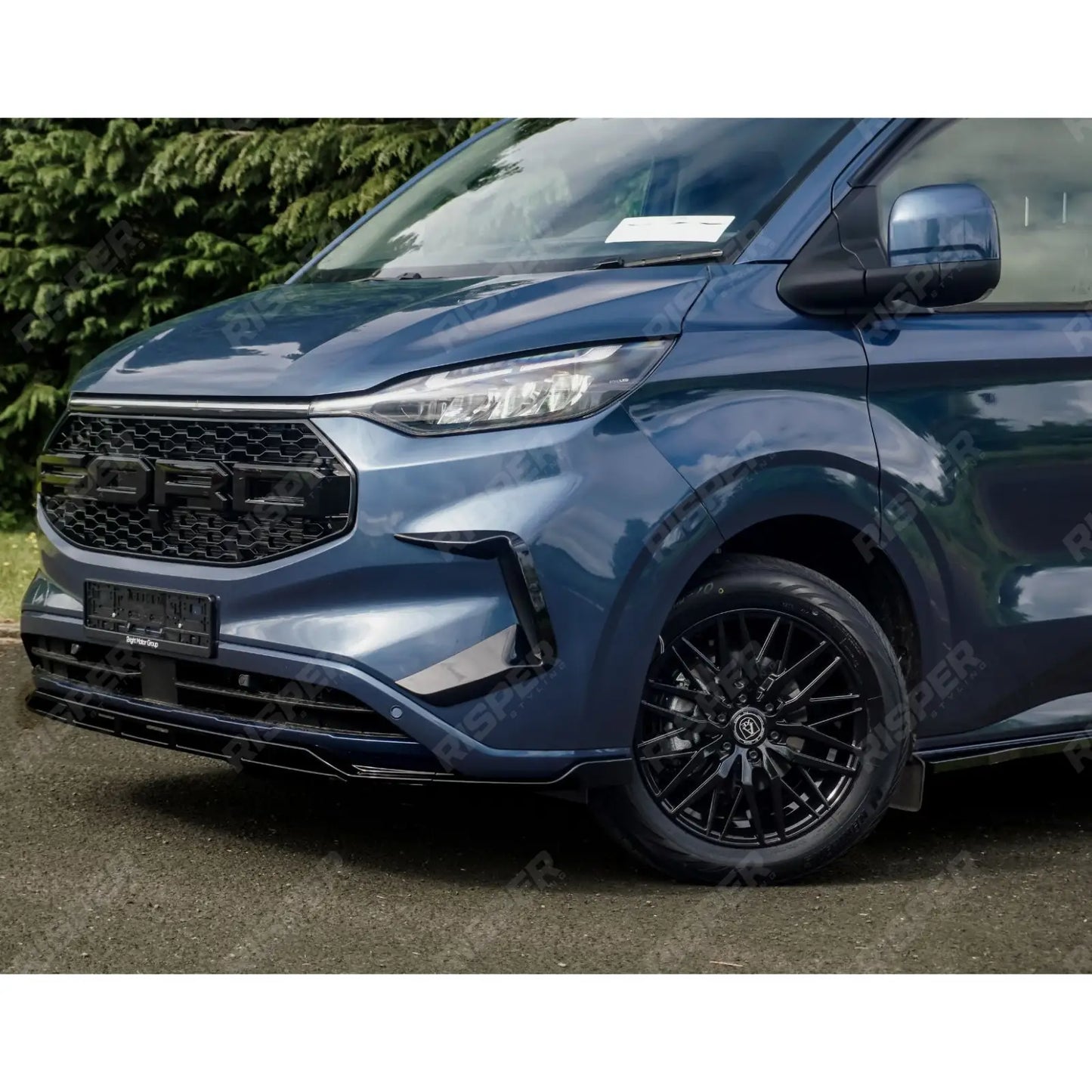 Ford Transit Custom MK2 2024 on Barn Door LWB Full Low Line Aero Kit V1 In Gloss Black