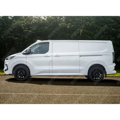 Ford Transit Custom MK2 2024 on TAILGATE LWB Full Low Line Aero Kit In Gloss Black