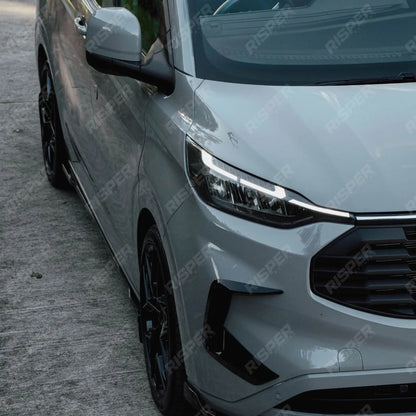 Ford Transit Custom MK2 2024 on Barn Door LWB Full Low Line Aero Kit V1 In Gloss Black