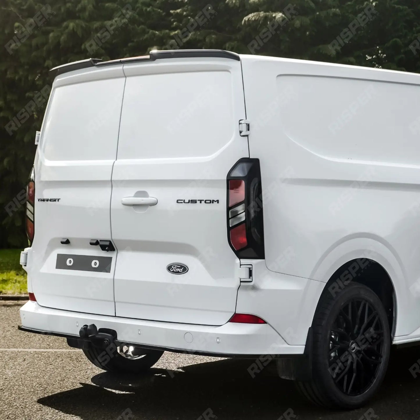 Ford Transit Custom MK2 2024 on Barn Door LWB Full Low Line Aero Kit V1 In Gloss Black
